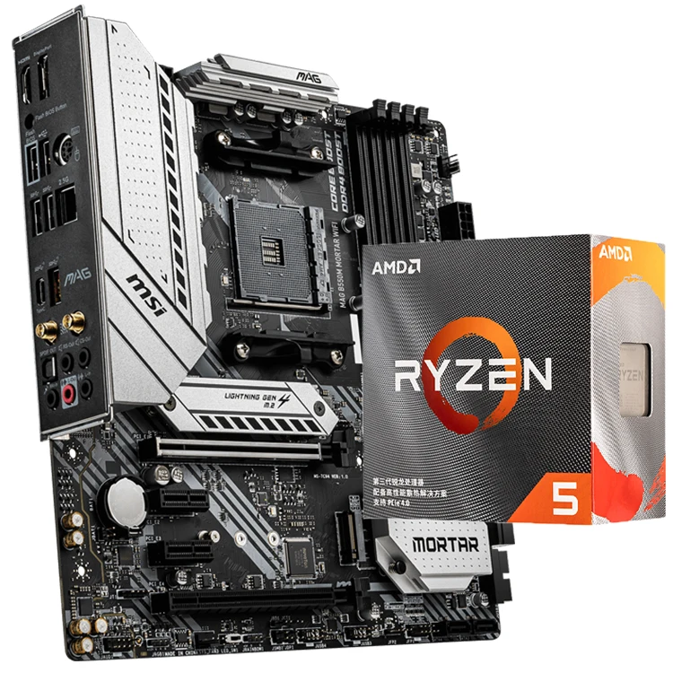 MAG B550M MORTAR WIFI 新品未開封 MSI MAG B550M MORTAR WIFI Gaming Motherboard (AMD AM4, DDR4